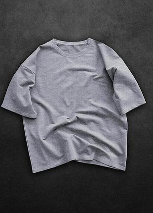 Футболка oversize меланж