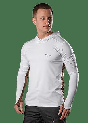 Лонгслив chiton air hood белый