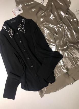 Рубашка topshop размер с новая состав вискоза