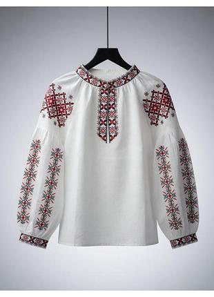 Вышиванка женская белая
