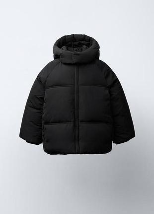 Водовідштовхувальне пальто з капюшоном zara 4775 (5992/557/800)