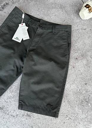 Шорты lacoste мужские old money серые m