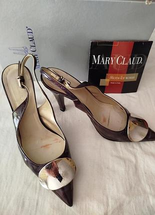 Лакированные туфли mary claud. 37р.