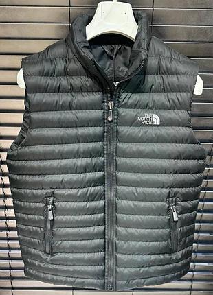 Жилетка the north face тонка, колір чорний, різні розміри чорний, 3xl
