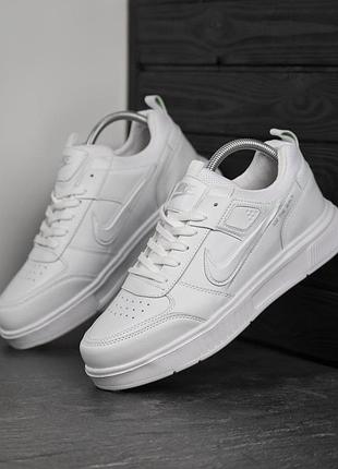 Кроссовки nike air walk белые мужские весна
