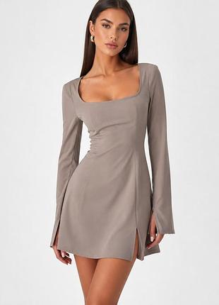Мини платье с распоркой от prettylittlething