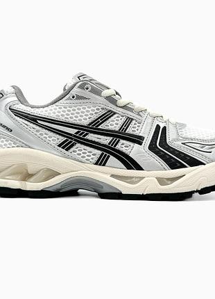 Asics gel-kayano 14 white/silver/black