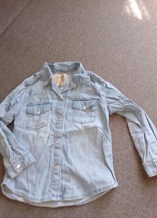 Denim co рубашка детская