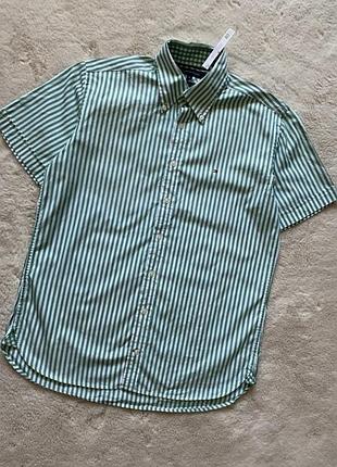 Tommy hilfiger чоловіча сорочка, сорочка в смужку, теніска, теніска в смужку