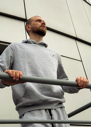 Худі jordan чоловіче сіре, худі jordan чоловіча nike чоловіча кофта jordan спортивна толстовка nike l