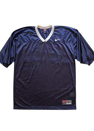 Футболка винтажная nike blank practice football jersey (l)