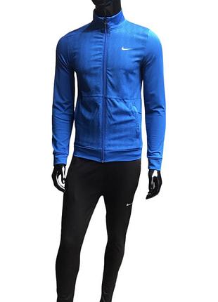 Спортивний костюм nike - ластик. чоловічий. синій xxl