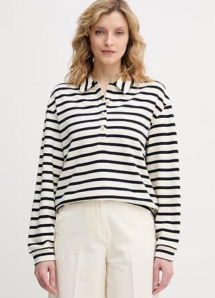 Urbanshop com ua united colors of benetton лонгслів жіночий бавовняний бежевий 3pnud3018 розміри запитуйте