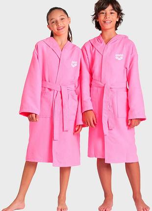 Унисекс халат стильный арена оригинал arena zeal jr robe 009042-910 14