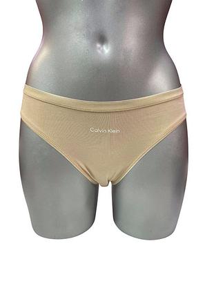 (190 144) труси calvin klein 67-3010*65 жіноч. бежевий s
