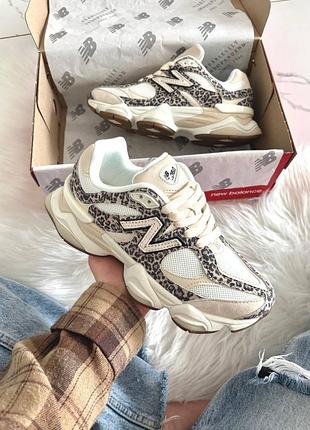 Кросівки new balance 9060 leopard print