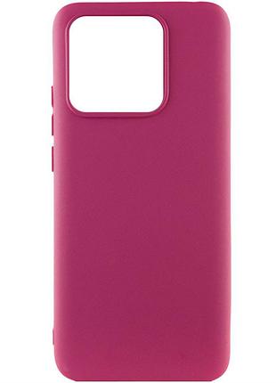 Чехол silicone cover lakshmi (aaa) для xiaomi 15t pro бордовый / plum