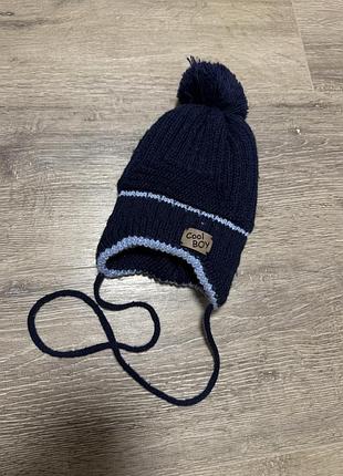 Зимова шапочка для хлопчика