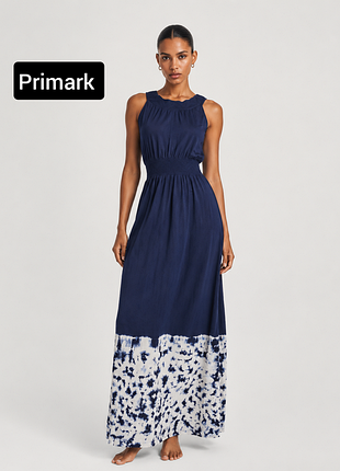 Сукня жіноча максі літня синя від бренду primark m