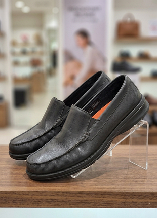 Кожаные лоферы rockport модель 3100. оригинал! размер 47.5 ( стелька 31,5 см)