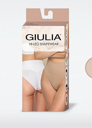 Корректирующие трусики-слипы с моделирующим поясом giulia hi-leg shapewear light nude, xxl(7)