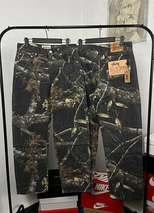 Джинсы stussy realtree | розмір с м л | стильные джинсы для парней и девушек