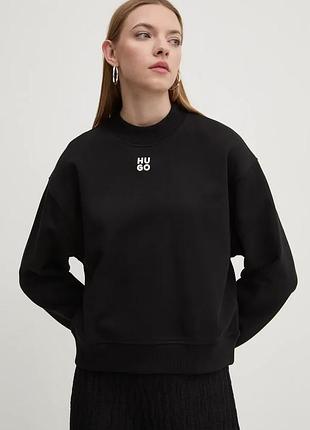 Urbanshop com ua hugo кофта женская хлопковая daxandria черная 50527463 размеры запитуйте