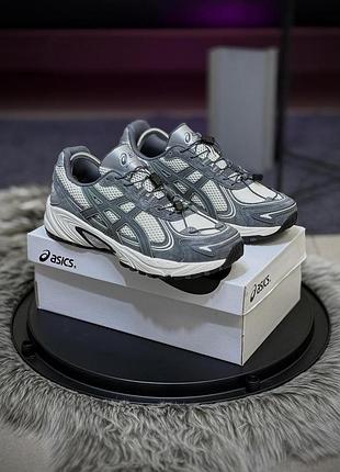 Кроссовки asics gel kahana tr v4 асикс гел кахана тр v4 из замши серые для мужчин активный отдых