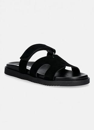 Urbanshop com ua замшеві шльопанці steve madden missile-e колір чорний 11003504 розміри запитуйте