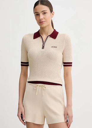 Urbanshop com ua guess поло женское gabry бежевый v6gr04 z0725 размеры запитуйте