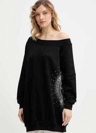 Urbanshop com ua кофта guess 4g цвет черный с аппликацией w6rq18 k8801 размеры запитуйте
