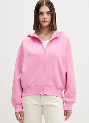 Urbanshop com ua кофта adidas the soft lux цвет розовый с капюшоном однотонная ke9144 размеры запитуйте