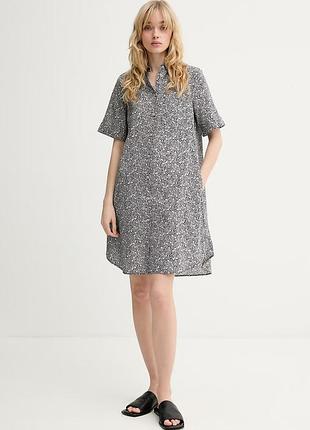 Urbanshop com ua marc o'polo сукня бавовняна чорна квіти 5000014184 розміри запитуйте