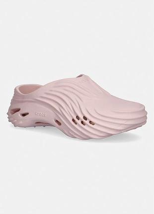 Urbanshop com ua crocs шлепанцы женские echo wave розовые 210521 размеры запитуйте