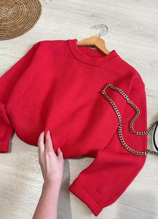 Мягкий свитер oversize 5