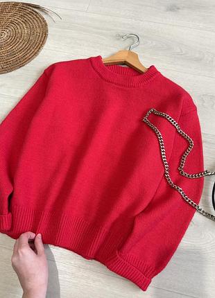 Мягкий свитер oversize 4