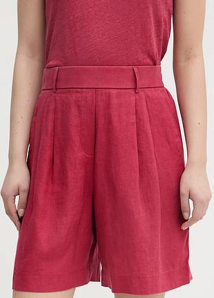 Urbanshop com ua united colors of benetton шорты женские льняные красные high waist 4aghd901v размеры запитуйте