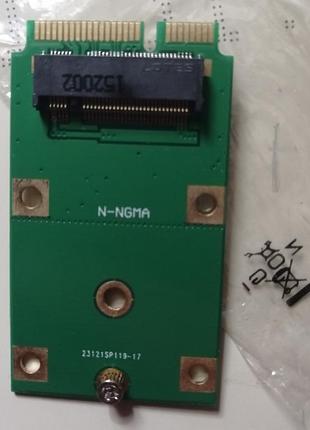 Печатная плата  новый адаптер переходник плата ssd m.2 (ngff) to msata (n-ngma)