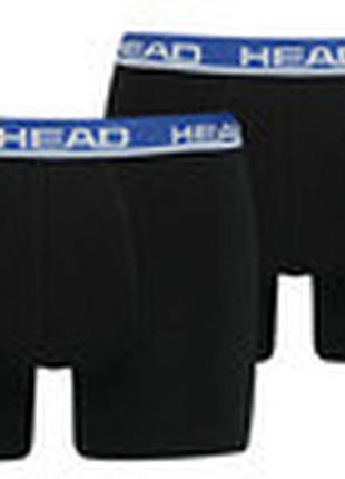 Труси-боксери head basic boxer 2p чорний, синій чоловіки l