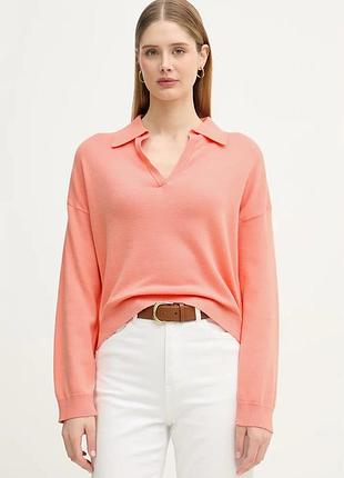 Urbanshop com ua united colors of benetton свитер женский хлопковый оранжевый 1c19d301i размеры запитуйте