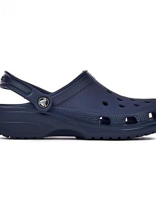 Нові  крокси ( оригінал! ) сабо crocs classic clog navy — розмір m12