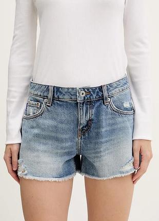 Urbanshop com ua hugo blue шорты женские джинсовые galimon_b фиолетовые low waist 50561167 размеры запиту