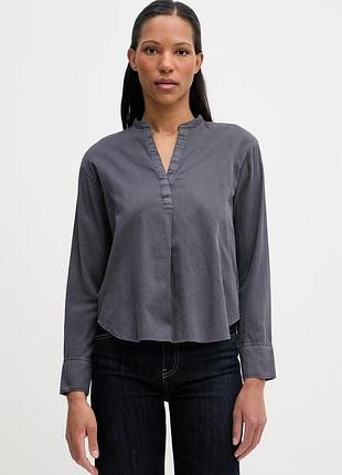 Urbanshop com ua marc o'polo блузка жіноча бавовняна сіра однотонна 5000013384 розміри запитуйте