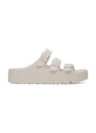 Urbanshop com ua birkenstock шльопанці на платформі жіночі florida flex platform eva бежеві 1029770 розміри запитуйте
