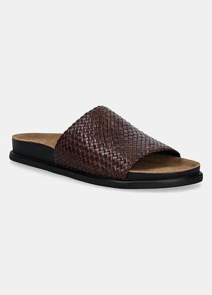 Urbanshop com ua шкіряні шльопанці vagabond shoemakers effie жіночі колір коричневий 5922-125-35 розміри запитуйте
