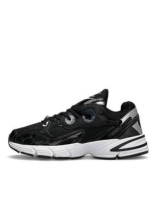 Кросівки adidas astir originals black white 37
