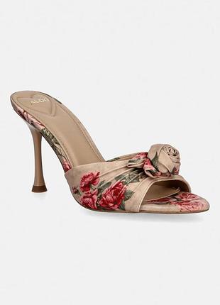 Urbanshop com ua шлепанцы aldo rosalina цвет бежевый на шпильке 14193394 размеры запитуйте