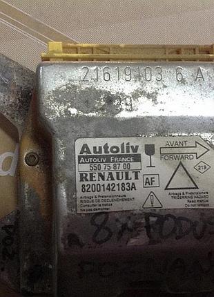 Бу блок airbag renault laguna 2 8200142183a, 550758700.