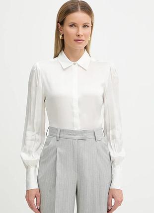 Urbanshop com ua рубашка с примесью шелка fracomina цвет бежевый regular классический воротник fr26st6024w58401 размеры запитуйте
