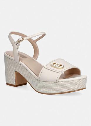 Urbanshop com ua liu jo босоножки на каблуке кожаные harper 04 бежевые sa6119p0102s1400 размеры запитуйте